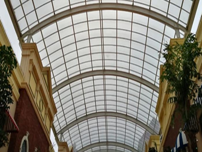 张家界屋面网架顶棚吊装方案